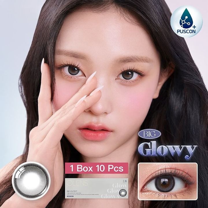 JuzBeauty-JuzBeautyMalaysia-JuzPretty-Authentic-Kbeauty-Malaysia-Skin-Care-Cosmetics-Jbeauty-Health-Care-korean-streetwear-OLENS Big Glowy 1Day Contact Lens 日抛隐形眼镜 美瞳1