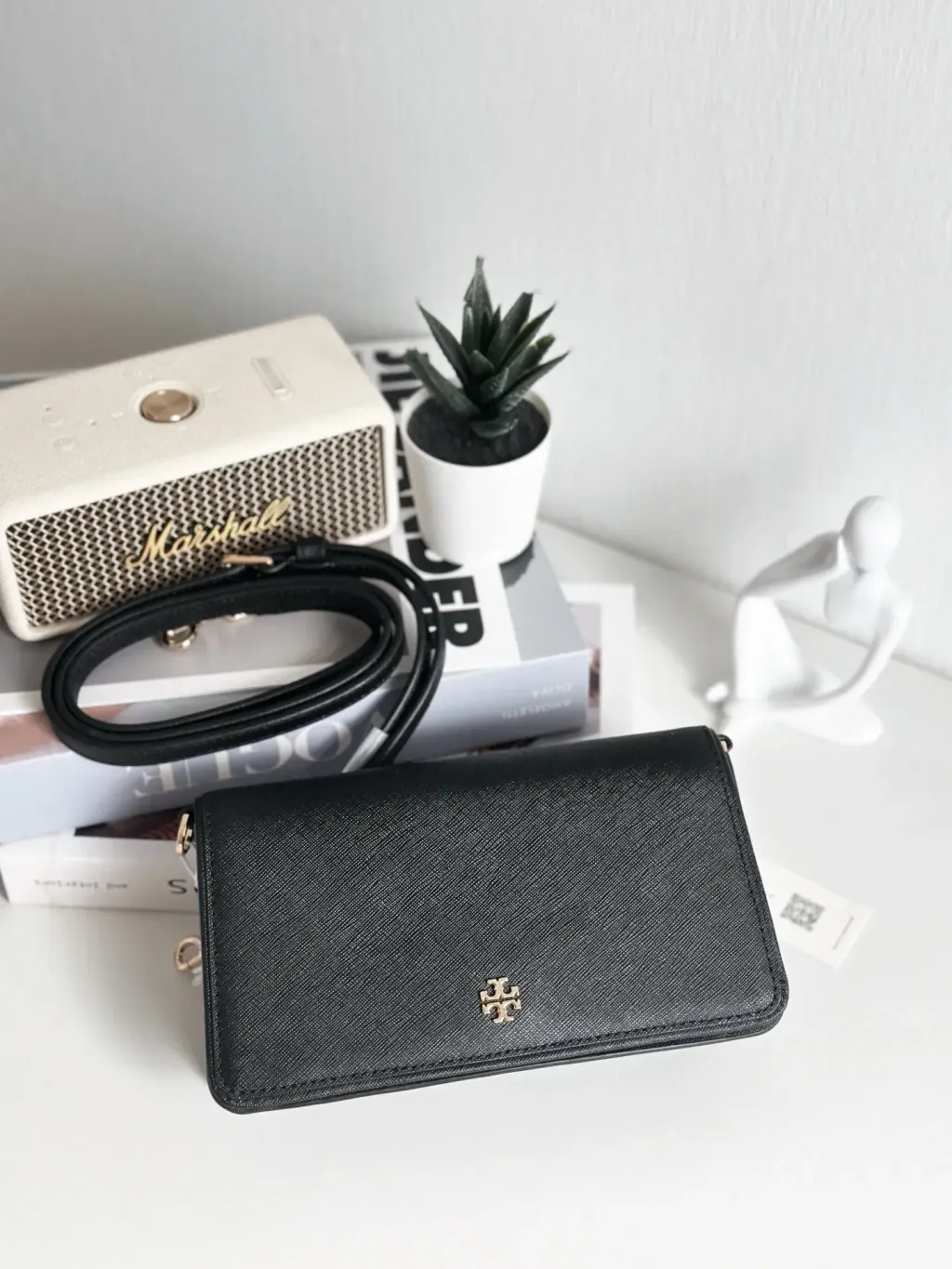 JuzBeauty_JuzBeautyMalaysia_JuzPretty_Authentic_Kbeauty_Malaysia_Skin_Care_Cosmetics_Jbeauty_Health_Care_korean_streetwear_US_Luxury_TORY BURCH 159463 Emerson Mini Crossbody Bag In Black 斜挎包6