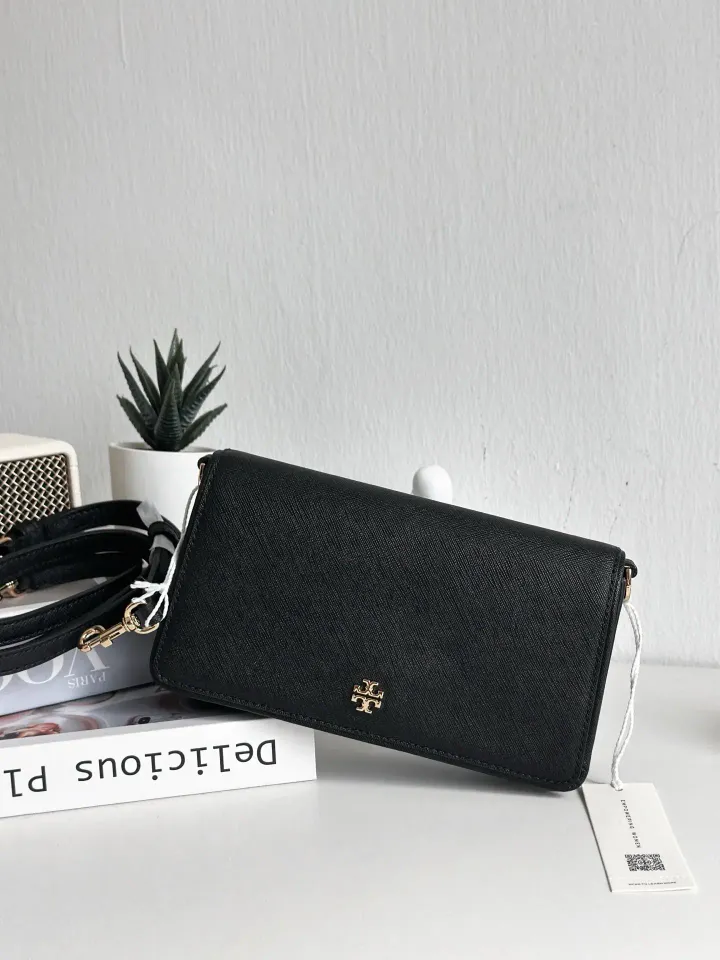 JuzBeauty_JuzBeautyMalaysia_JuzPretty_Authentic_Kbeauty_Malaysia_Skin_Care_Cosmetics_Jbeauty_Health_Care_korean_streetwear_US_Luxury_TORY BURCH 159463 Emerson Mini Crossbody Bag In Black 斜挎包5
