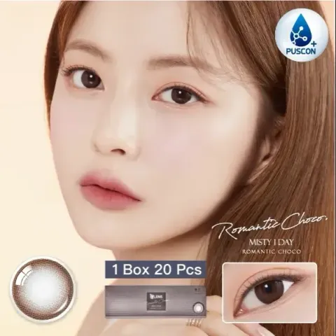 JuzBeauty-JuzBeautyMalaysia-JuzPretty-Authentic-Kbeauty-Malaysia-Skin-Care-Cosmetics-Jbeauty-Health-Care-korean-streetwear-OLENS Misty Romantic 1Day Contact Lens 日抛隐形眼镜 美瞳1