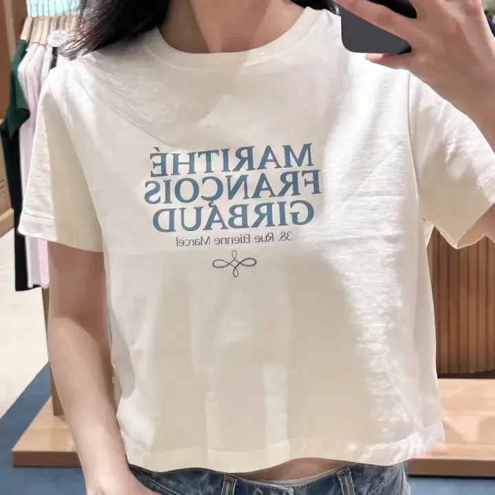 JuzBeauty-JuzBeautyMalaysia-JuzPretty-Authentic-Kbeauty-Malaysia-Skin-Care-Cosmetics-Jbeauty-Health-Care-korean-streetwear-MARITHE Crop Top Tee 上衣3