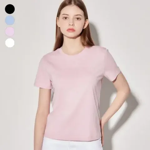 JuzBeauty-JuzBeautyMalaysia-JuzPretty-Authentic-Kbeauty-Malaysia-Skin-Care-Cosmetics-Jbeauty-Health-Care-korean-streetwear-GUESS Women’s 1981 Foam Short Sleeve T-shirt OP2K9403 Tee 女款上衣3