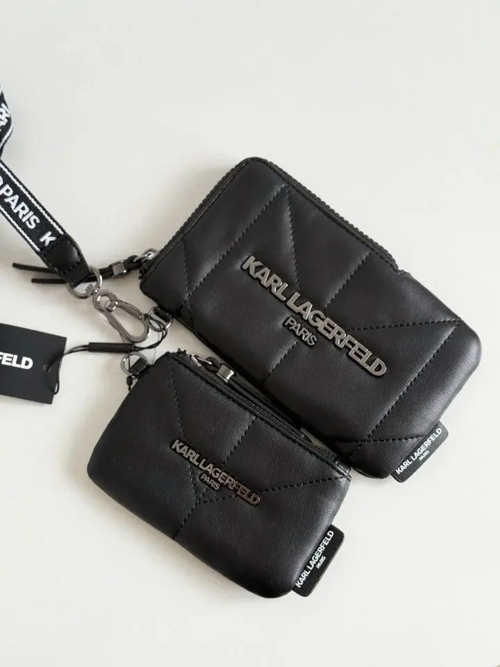 JuzBeauty_JuzBeautyMalaysia_JuzPretty_Authentic_Kbeauty_Malaysia_Skin_Care_Cosmetics_Jbeauty_Health_Care_korean_streetwear_US_Luxury_KARL LAGERFELD LH3YE5BV Voyage Lanyard Key Fob In Black 女款钱包7