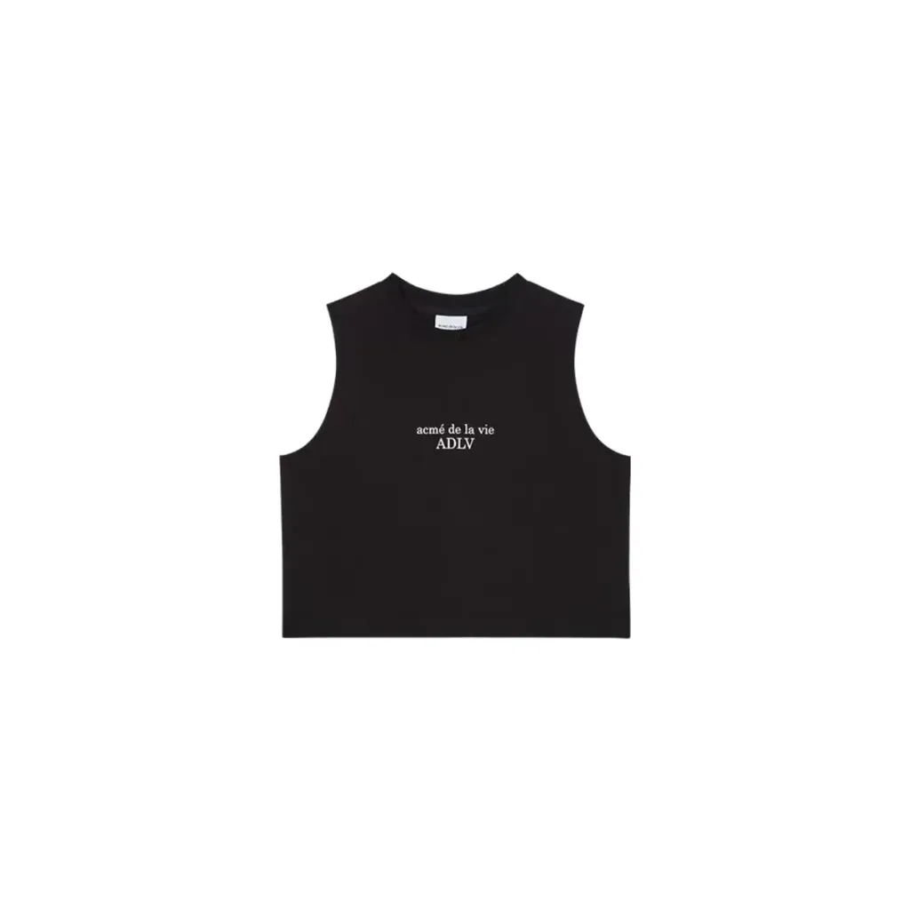 JuzBeauty-JuzBeautyMalaysia-JuzPretty-Authentic-Kbeauty-Malaysia-Skin-Care-Cosmetics-Jbeauty-Health-Care-korean-streetwear-ADLV Woman Basic Logo Crop Sleeveless 短版上衣7