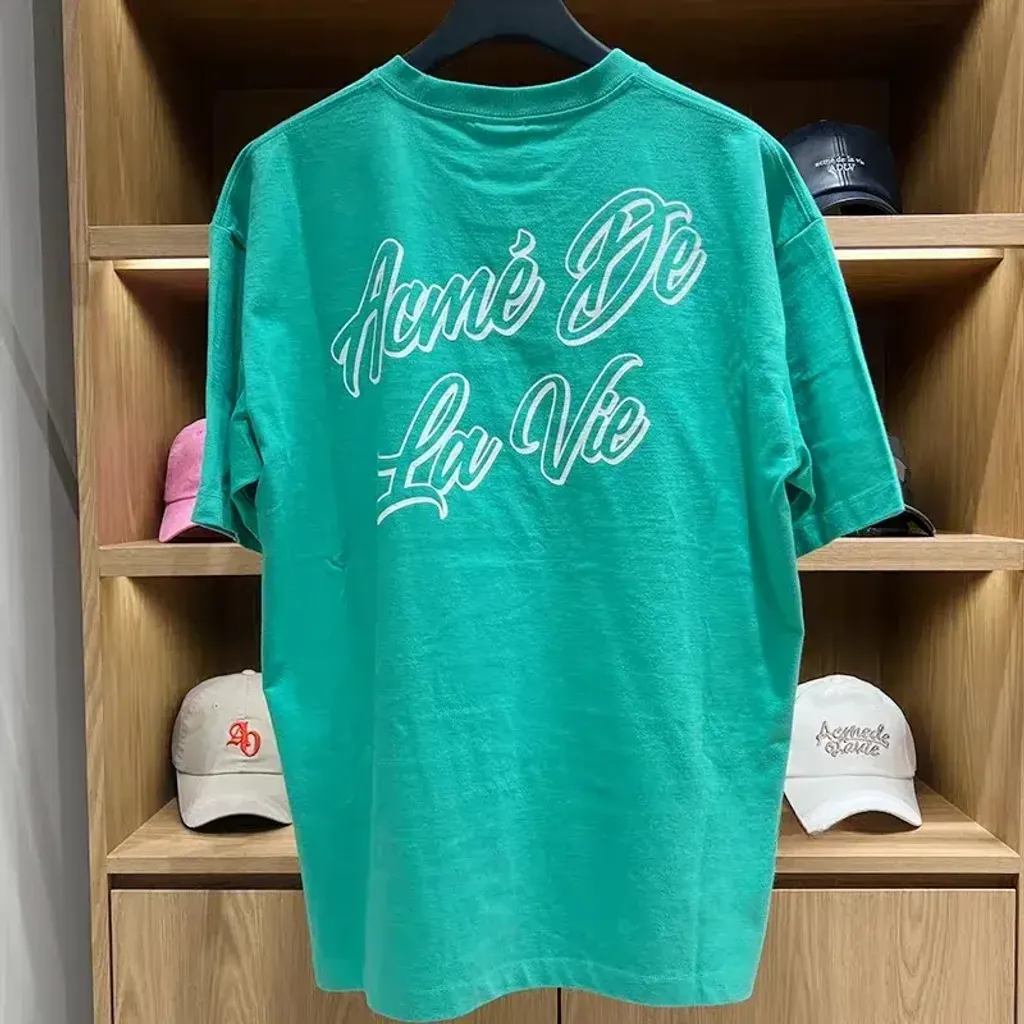 JuzBeauty-JuzBeautyMalaysia-JuzPretty-Authentic-Kbeauty-Malaysia-Skin-Care-Cosmetics-Jbeauty-Health-Care-korean-streetwear-ADLV Script Logo Outline Short Sleeve T-Shirt Tee 上衣2