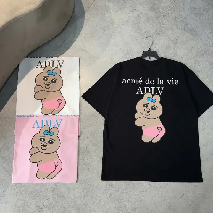 JuzBeauty-JuzBeautyMalaysia-JuzPretty-Authentic-Kbeauty-Malaysia-Skin-Care-Cosmetics-Jbeauty-Health-Care-korean-streetwear-ADLV x Tanning Opanchu Usagi Basic Logo Short Sleeve T-Shirt Tee 上衣2