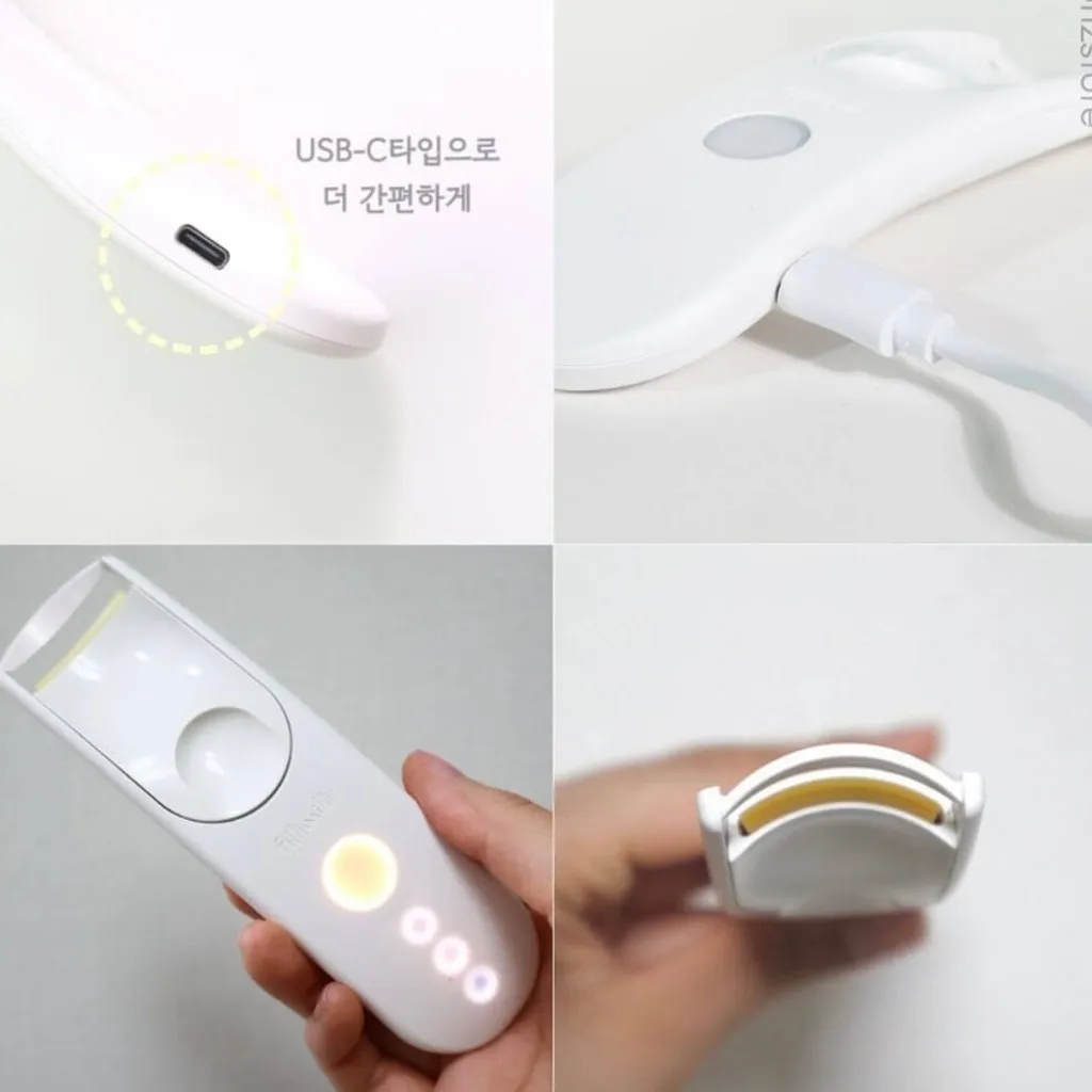 JuzBeauty-JuzBeautyMalaysia-JuzPretty-Authentic-Kbeauty-Malaysia-Skin-Care-Cosmetics-Jbeauty-Health-Care-korean-streetwear-Olive-Young-FILLIMILLI Heating Eyelash Curler USB Type USB版电热睫毛夹4