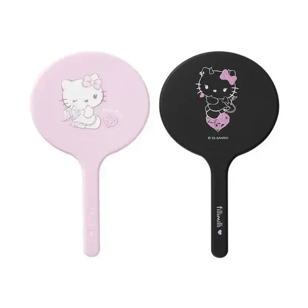 JuzBeauty-JuzBeautyMalaysia-JuzPretty-Authentic-Kbeauty-Malaysia-Skin-Care-Cosmetics-Jbeauty-Health-Care-korean-streetwear-fillimilli x HELLO KITTY ANGEL & DEVIL Handy Mirror 手持镜3
