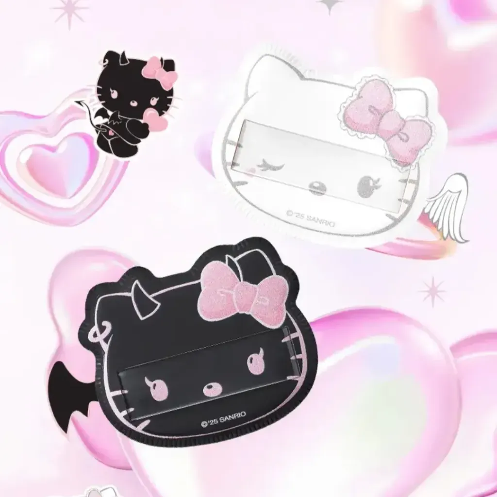 JuzBeauty-JuzBeautyMalaysia-JuzPretty-Authentic-Kbeauty-Malaysia-Skin-Care-Cosmetics-Jbeauty-Health-Care-korean-streetwear-FILLIMILLI x HELLO KITTY ANGEL & DEVIL Puffy Puff 棉花糖粉扑1