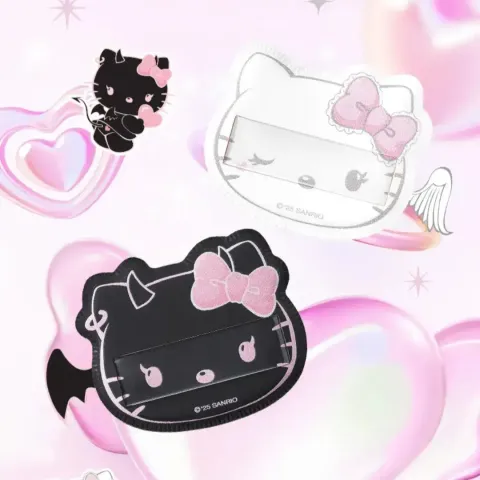 JuzBeauty-JuzBeautyMalaysia-JuzPretty-Authentic-Kbeauty-Malaysia-Skin-Care-Cosmetics-Jbeauty-Health-Care-korean-streetwear-FILLIMILLI x HELLO KITTY ANGEL & DEVIL Puffy Puff 棉花糖粉扑1