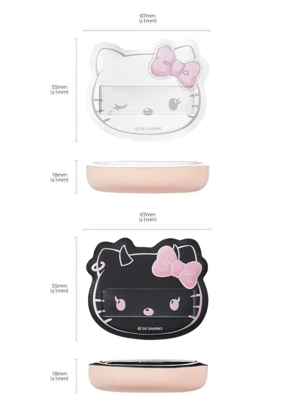 JuzBeauty-JuzBeautyMalaysia-JuzPretty-Authentic-Kbeauty-Malaysia-Skin-Care-Cosmetics-Jbeauty-Health-Care-korean-streetwear-FILLIMILLI x HELLO KITTY ANGEL & DEVIL Puffy Puff 棉花糖粉扑3