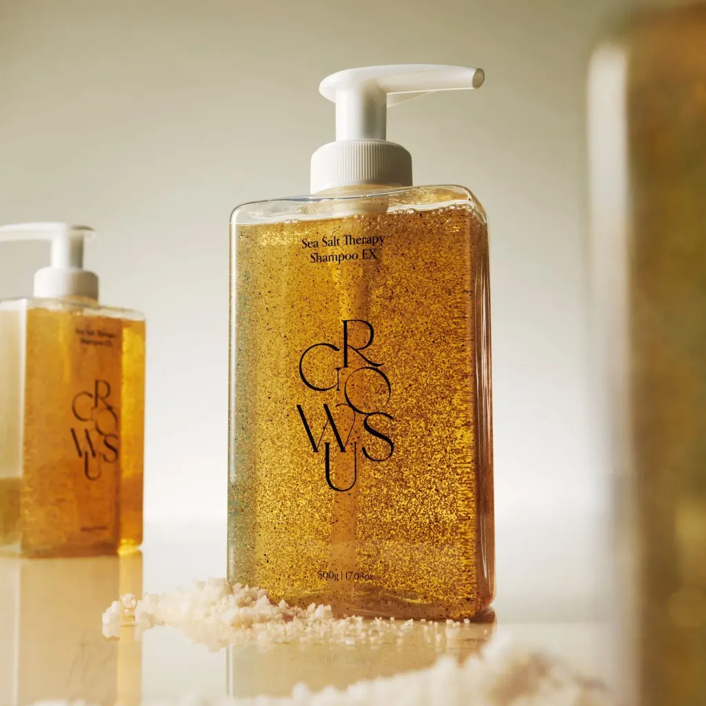 JuzBeauty-JuzBeautyMalaysia-JuzPretty-Authentic-Kbeauty-Malaysia-Skin-Care-Cosmetics-Jbeauty-Health-Care-korean-streetwear-GROWUS x POMPOMPURIN Sea Salt Therapy Shampoo EX 海盐磨砂洗发露套盒3