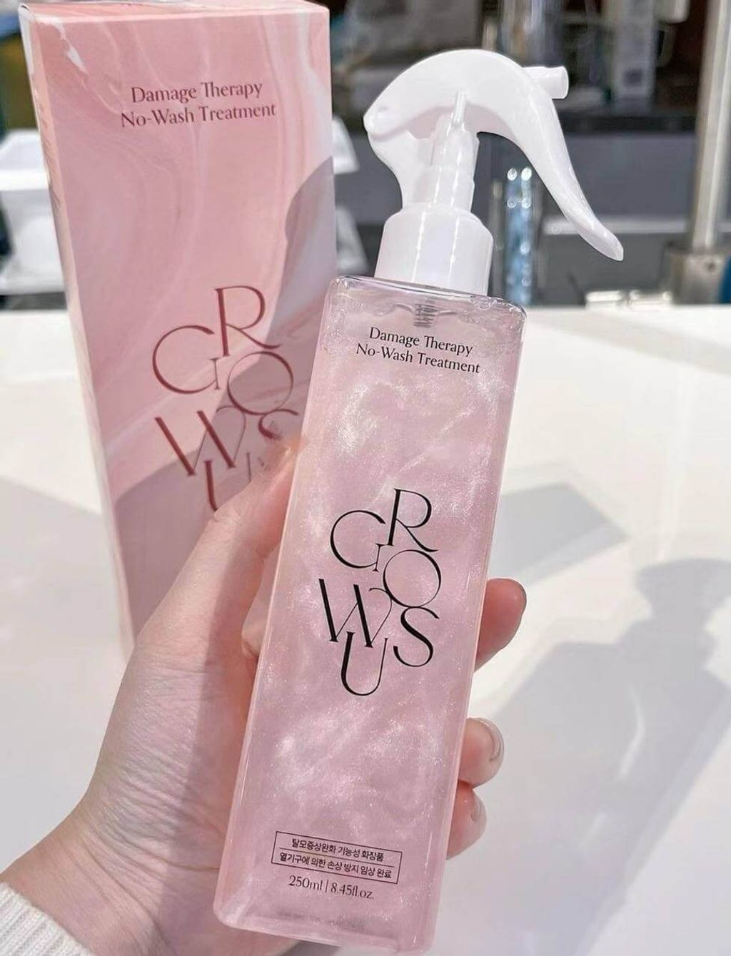 JuzBeauty-JuzBeautyMalaysia-JuzPretty-Authentic-Kbeauty-Malaysia-Skin-Care-Cosmetics-Jbeauty-Health-Care-korean-streetwear-Olive-Young-GROWUS Damage Therapy No-Wash Treatment 珍珠粉盐免洗护发喷雾 13