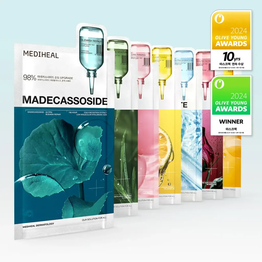 JuzBeauty-JuzBeautyMalaysia-JuzPretty-Authentic-Kbeauty-Malaysia-Skin-Care-Cosmetics-Jbeauty-Health-Care-korean-streetwear-MEDIHEAL Essential Mask Sheet 多效面膜70