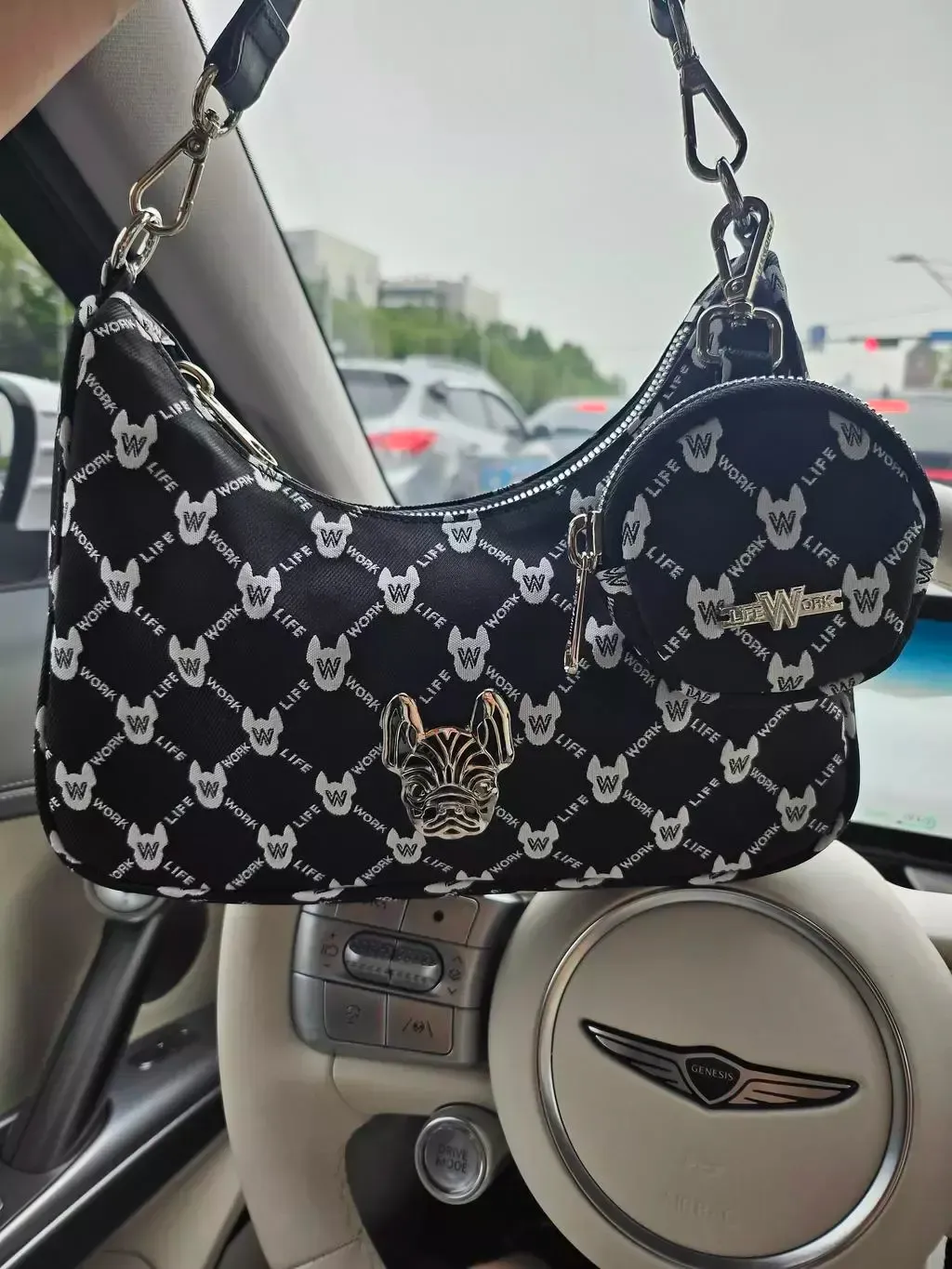 JuzBeauty-JuzBeautyMalaysia-JuzPretty-Authentic-Kbeauty-Malaysia-Skin-Care-Cosmetics-Jbeauty-Health-Care-korean-streetwear-LIFEWORK LW245BG750 Jacquard Radogram Hobo Bag 腋下包2