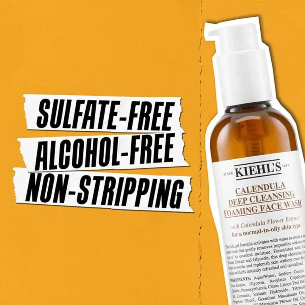JuzBeauty-JuzBeautyMalaysia-JuzPretty-Authentic-Kbeauty-Malaysia-Skin-Care-Cosmetics-Jbeauty-Health-Care-korean-streetwear-KIEHL’S Calendula Deep Cleansing Foaming Face Wash 金盏花洁面泡沫凝露8