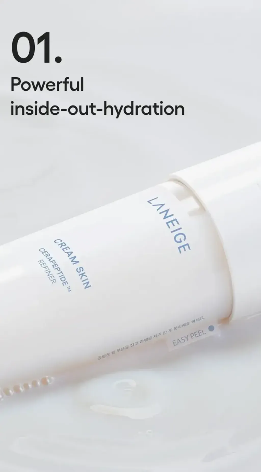 JuzBeauty-JuzBeautyMalaysia-JuzPretty-Authentic-Kbeauty-Malaysia-Skin-Care-Cosmetics-Jbeauty-Health-Care-korean-streetwear-LANEIGE Cream Skin Cerapeptide Refiner 牛奶水20