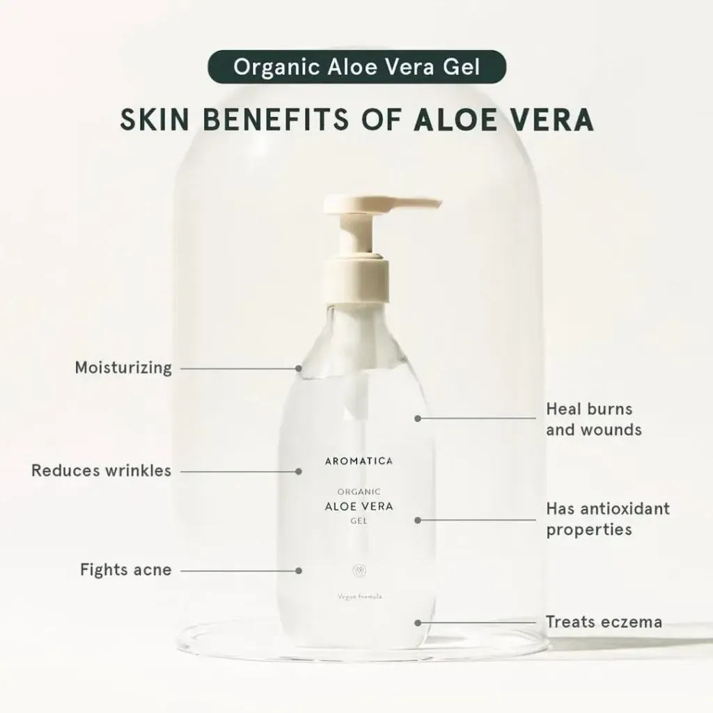 JuzBeauty-JuzBeautyMalaysia-JuzPretty-Authentic-Kbeauty-Malaysia-Skin-Care-Cosmetics-Jbeauty-Health-Care-korean-streetwear-AROMATICA Soothing Aloe Vera Gel 芦荟胶6