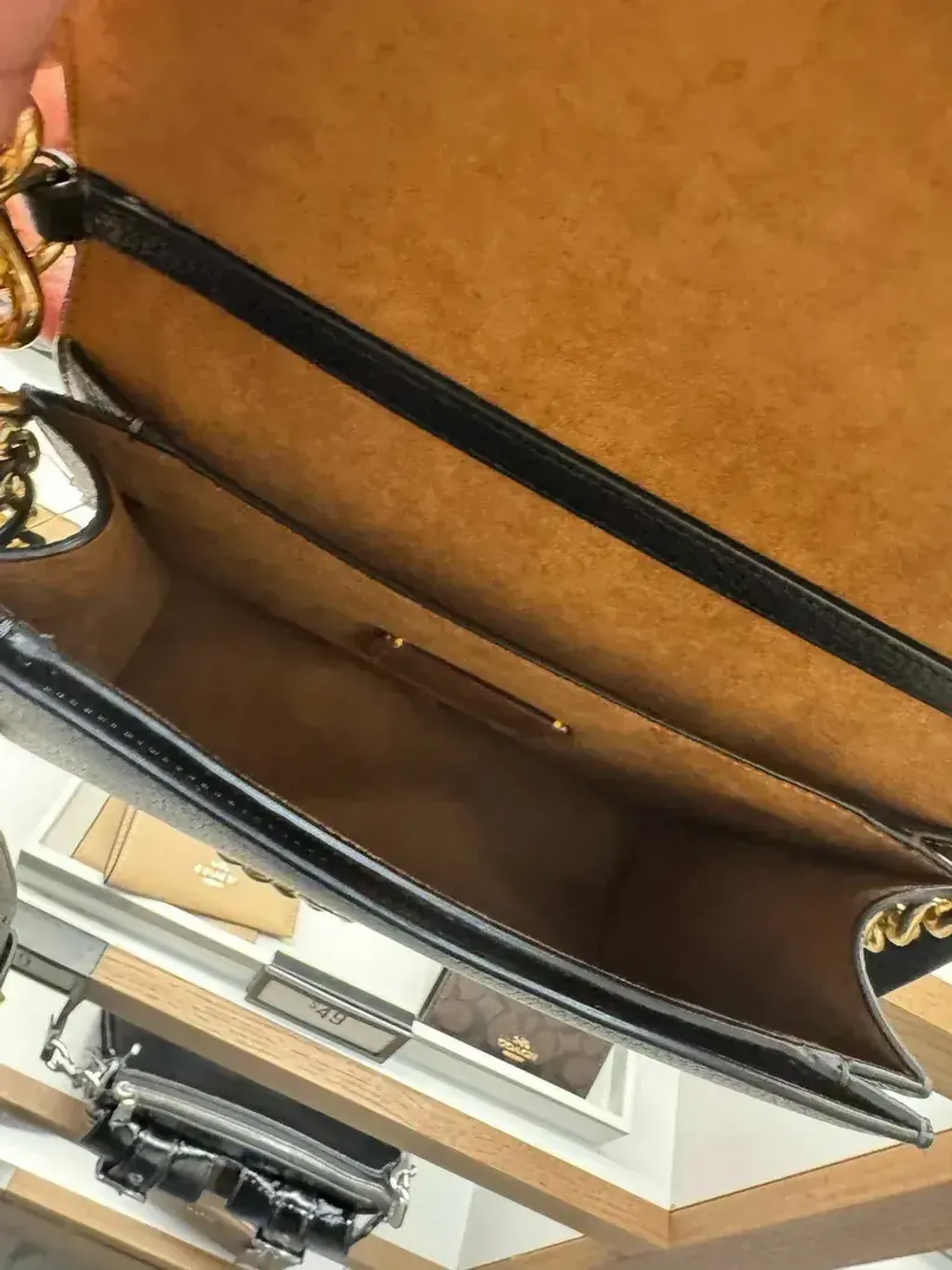 JuzBeauty_JuzBeautyMalaysia_JuzPretty_Authentic_Kbeauty_Malaysia_Skin_Care_Cosmetics_Jbeauty_Health_Care_korean_streetwear_US_Luxury_COACH CZ770 Quinn Bag In Signature Canvas In Walnut:Black 斜挎包11