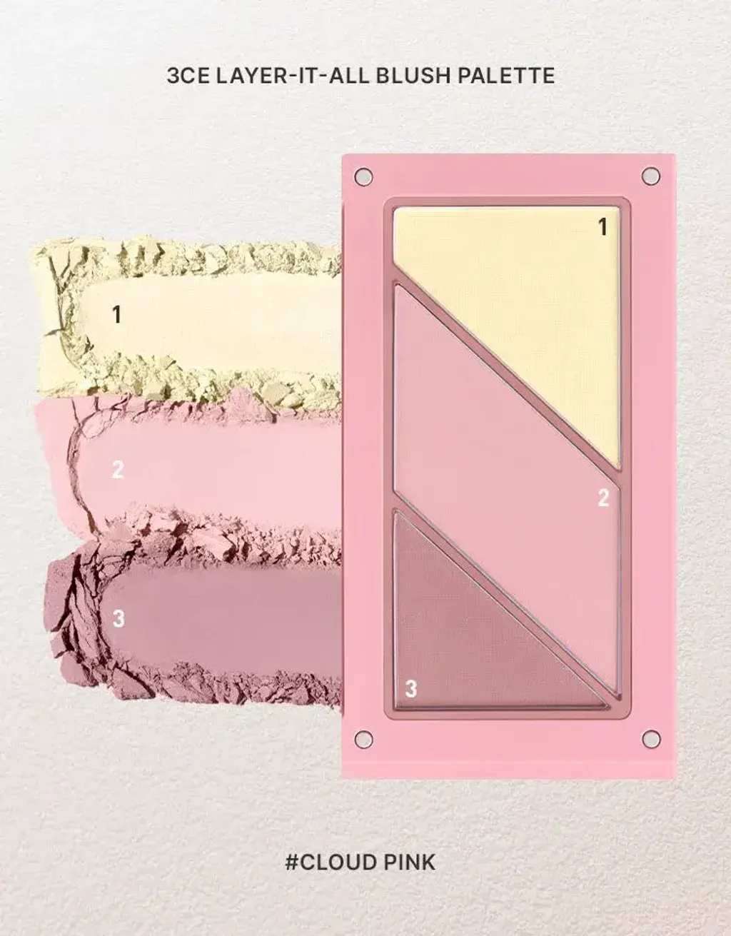 JuzBeauty-JuzBeautyMalaysia-JuzPretty-Authentic-Kbeauty-Malaysia-Skin-Care-Cosmetics-Jbeauty-Health-Care-korean-streetwear-3CE Layer-it-all Blush Palette 叠叠乐腮红盘23