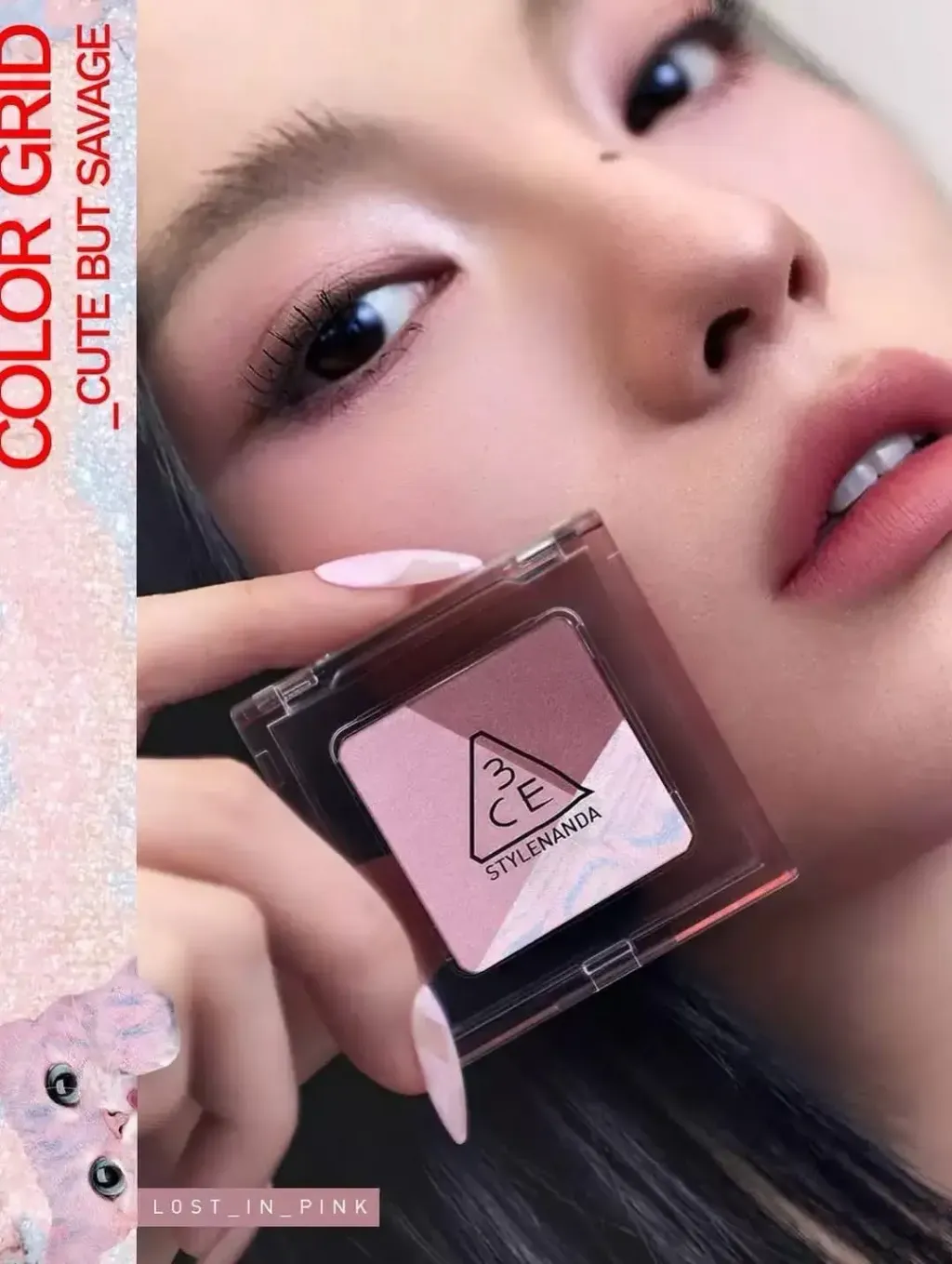 JuzBeauty-JuzBeautyMalaysia-JuzPretty-Authentic-Kbeauty-Malaysia-Skin-Care-Cosmetics-Jbeauty-Health-Care-korean-streetwear-3CE Color Grid Eyeshadow 方格眼影盘17