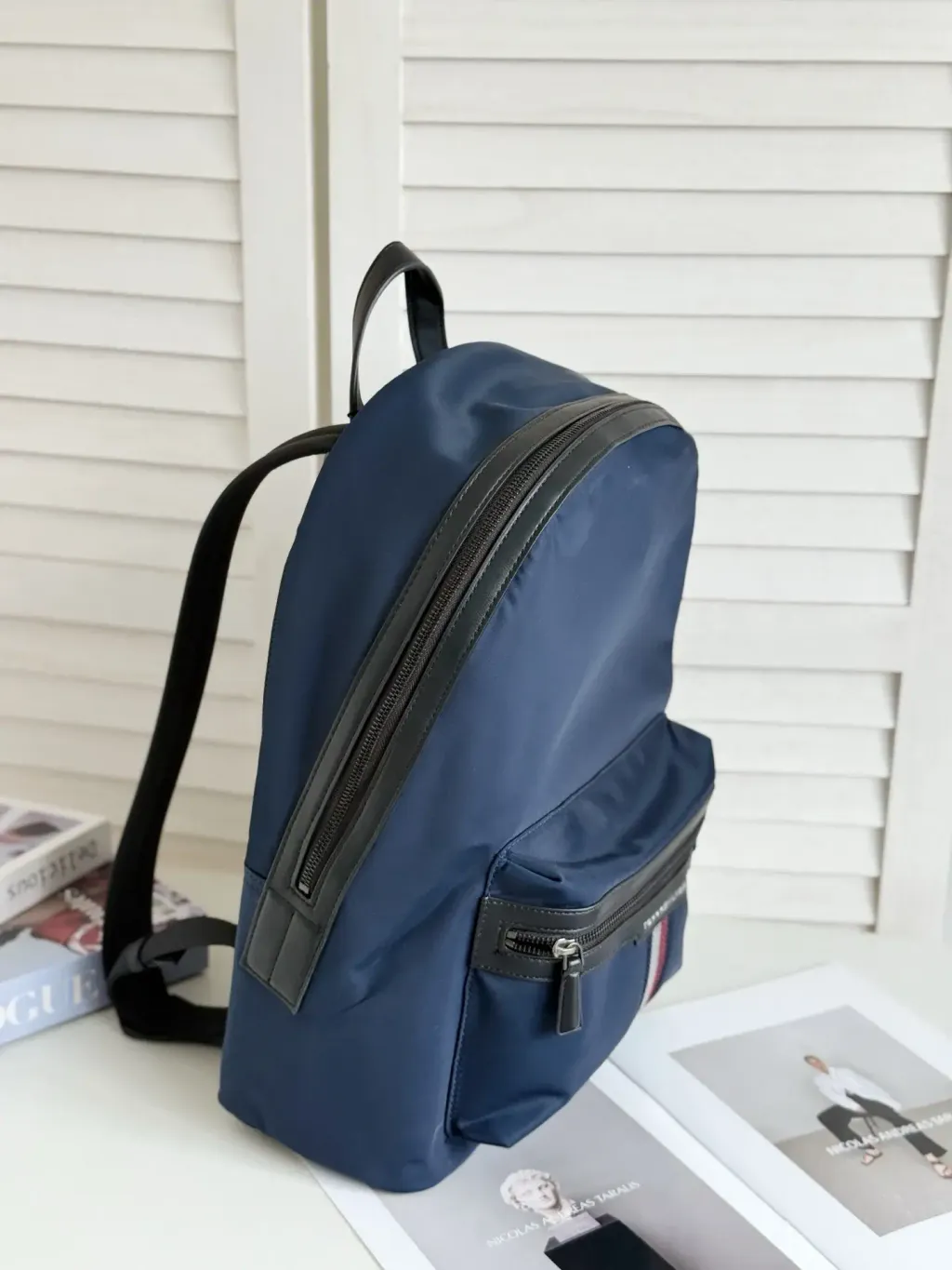 JuzBeauty_JuzBeautyMalaysia_JuzPretty_Authentic_Kbeauty_Malaysia_Skin_Care_Cosmetics_Jbeauty_Health_Care_korean_streetwear_US_Luxury_TOMMY HILFIGER MY92236498 Nylon Backpack In Navy 背包5
