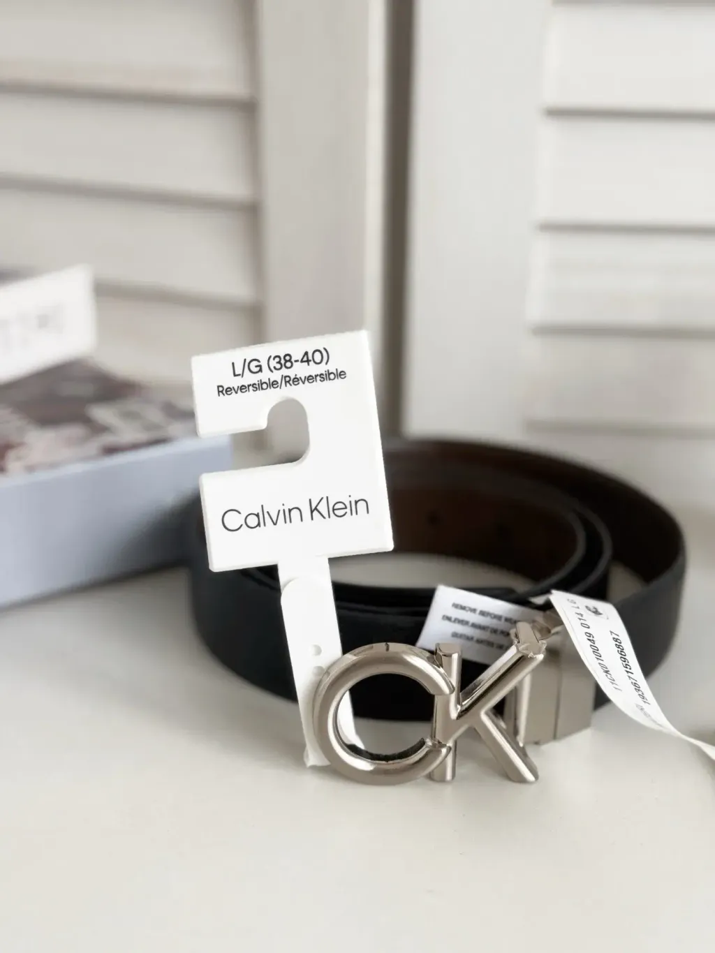 JuzBeauty_JuzBeautyMalaysia_JuzPretty_Authentic_Kbeauty_Malaysia_Skin_Care_Cosmetics_Jbeauty_Health_Care_korean_streetwear_US_Luxury_CALVIN KLEIN 41000015014 Signature Belt In Black : Dark Brown 男款腰带4