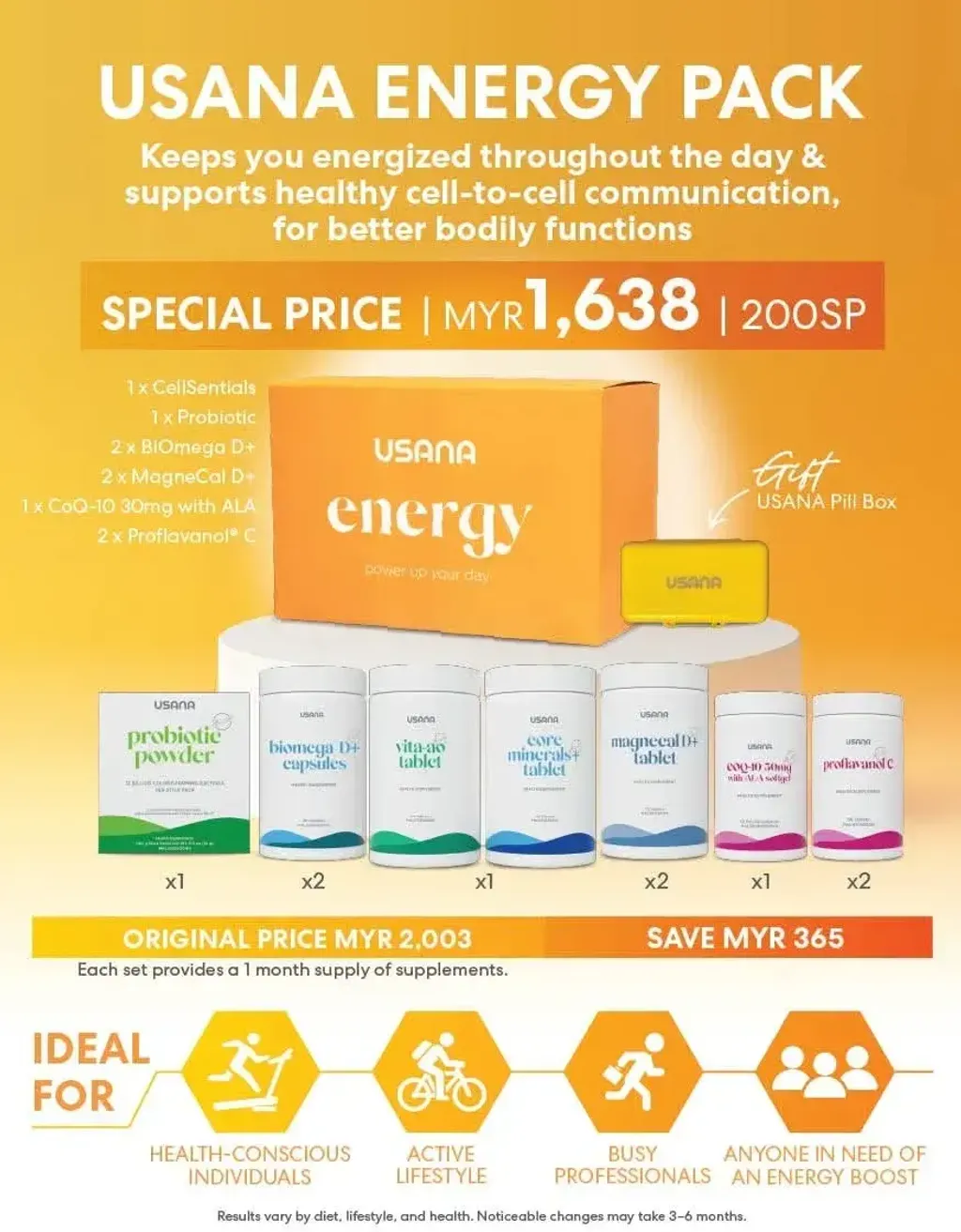 JuzBeauty-JuzBeautyMalaysia-JuzPretty-Authentic-Kbeauty-Malaysia-Skin-Care-Cosmetics-Jbeauty-Health-Care-korean-streetwear-USANA Energy Pack 活力配套6