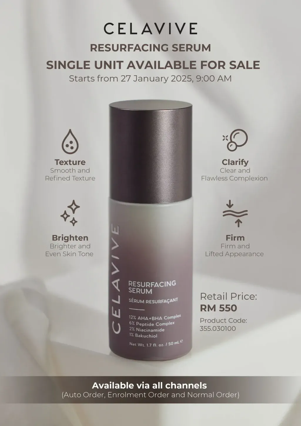 JuzBeauty-JuzBeautyMalaysia-JuzPretty-Authentic-Kbeauty-Malaysia-Skin-Care-Cosmetics-Jbeauty-Health-Care-korean-streetwear-CELAVIVE Resurfacing 4-in-1 Serum 焕肤精华液8