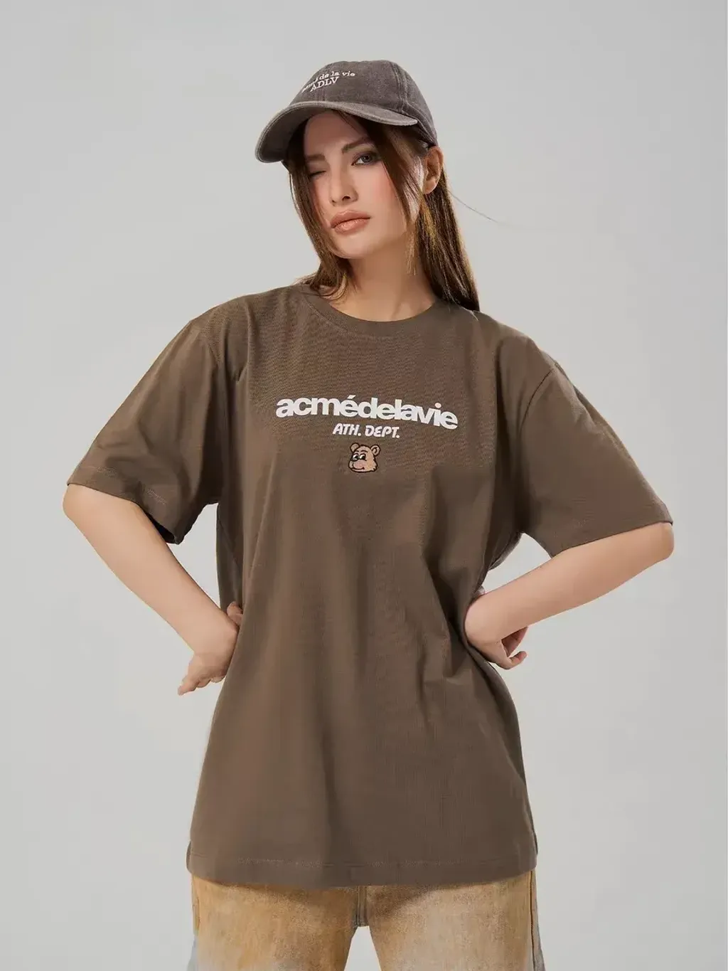 JuzBeauty-JuzBeautyMalaysia-JuzPretty-Authentic-Kbeauty-Malaysia-Skin-Care-Cosmetics-Jbeauty-Health-Care-korean-streetwear-ADLV AC Point Standard Short Sleeve T-shirt Tee 上衣3