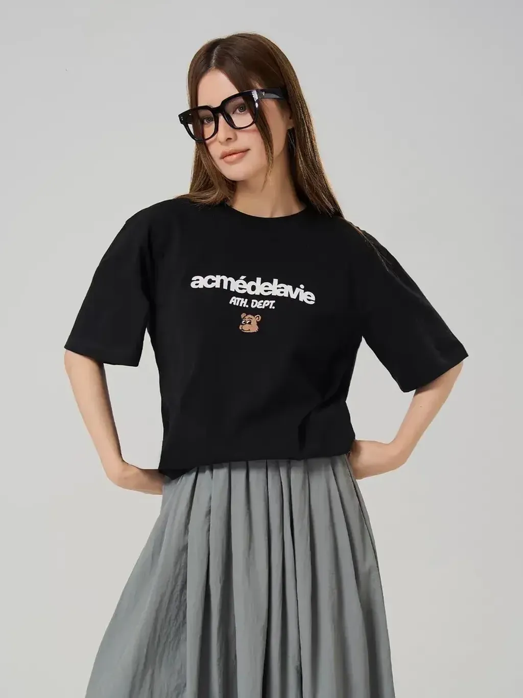 JuzBeauty-JuzBeautyMalaysia-JuzPretty-Authentic-Kbeauty-Malaysia-Skin-Care-Cosmetics-Jbeauty-Health-Care-korean-streetwear-ADLV AC Point Standard Short Sleeve T-shirt Tee 上衣1