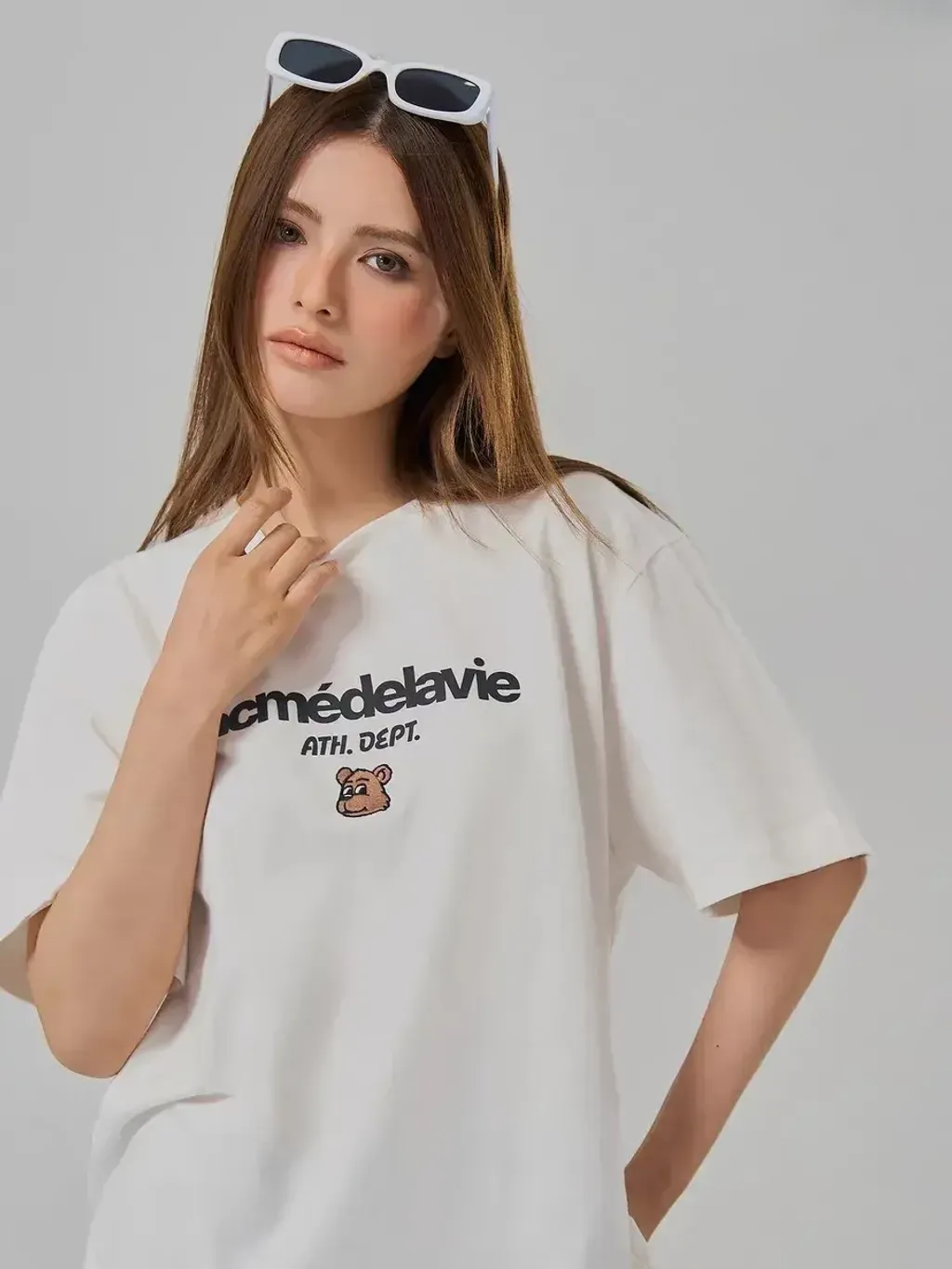 JuzBeauty-JuzBeautyMalaysia-JuzPretty-Authentic-Kbeauty-Malaysia-Skin-Care-Cosmetics-Jbeauty-Health-Care-korean-streetwear-ADLV AC Point Standard Short Sleeve T-shirt Tee 上衣2
