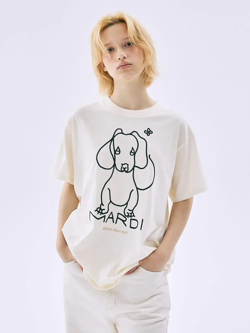 JuzBeauty-JuzBeautyMalaysia-JuzPretty-Authentic-Kbeauty-Malaysia-Skin-Care-Cosmetics-Jbeauty-Health-Care-korean-streetwear-MARDI MERCREDI Tshirt Ddanji Ch02 Tee 上衣1