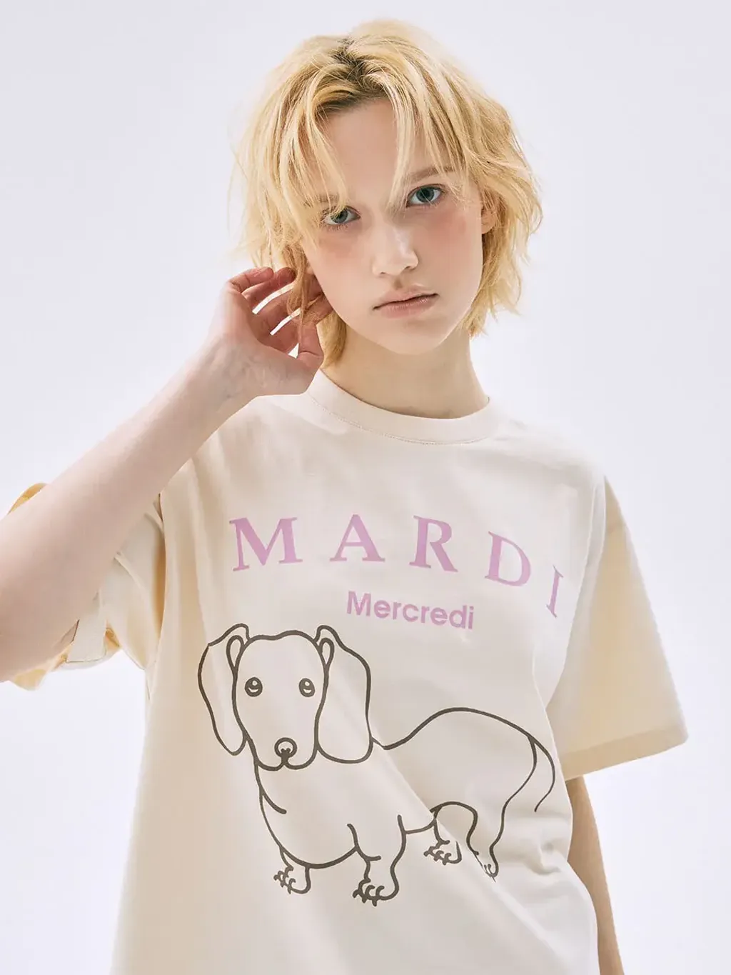 JuzBeauty-JuzBeautyMalaysia-JuzPretty-Authentic-Kbeauty-Malaysia-Skin-Care-Cosmetics-Jbeauty-Health-Care-korean-streetwear-MARDI MERCREDI Tshirt Ddanji Ch.06 Tee 上衣2