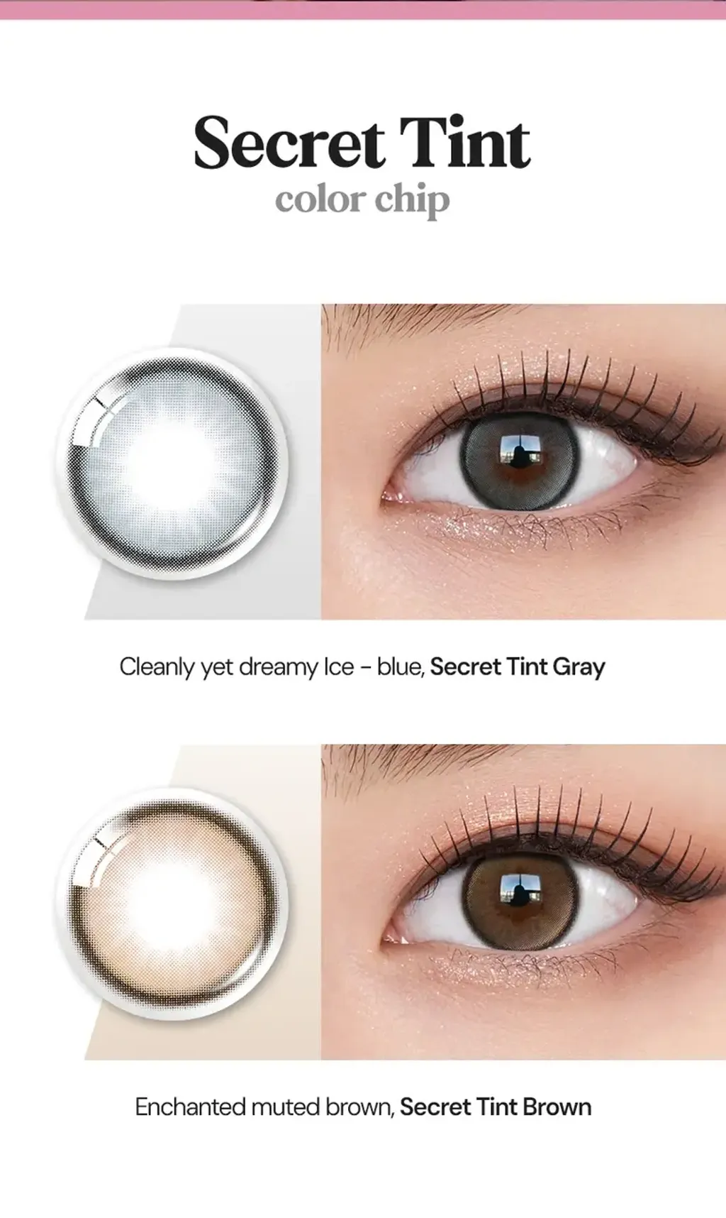 JuzBeauty-JuzBeautyMalaysia-JuzPretty-Authentic-Kbeauty-Malaysia-Skin-Care-Cosmetics-Jbeauty-Health-Care-korean-streetwear-OLENS Secret Tint Contact Lens 月抛隐形眼镜美瞳20