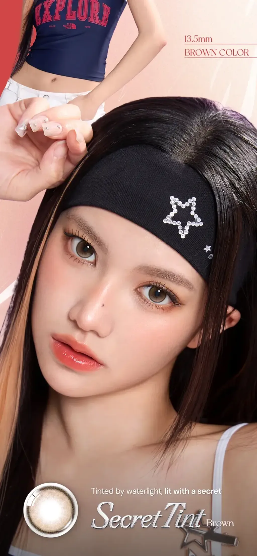 JuzBeauty-JuzBeautyMalaysia-JuzPretty-Authentic-Kbeauty-Malaysia-Skin-Care-Cosmetics-Jbeauty-Health-Care-korean-streetwear-OLENS Secret Tint Contact Lens 月抛隐形眼镜美瞳28