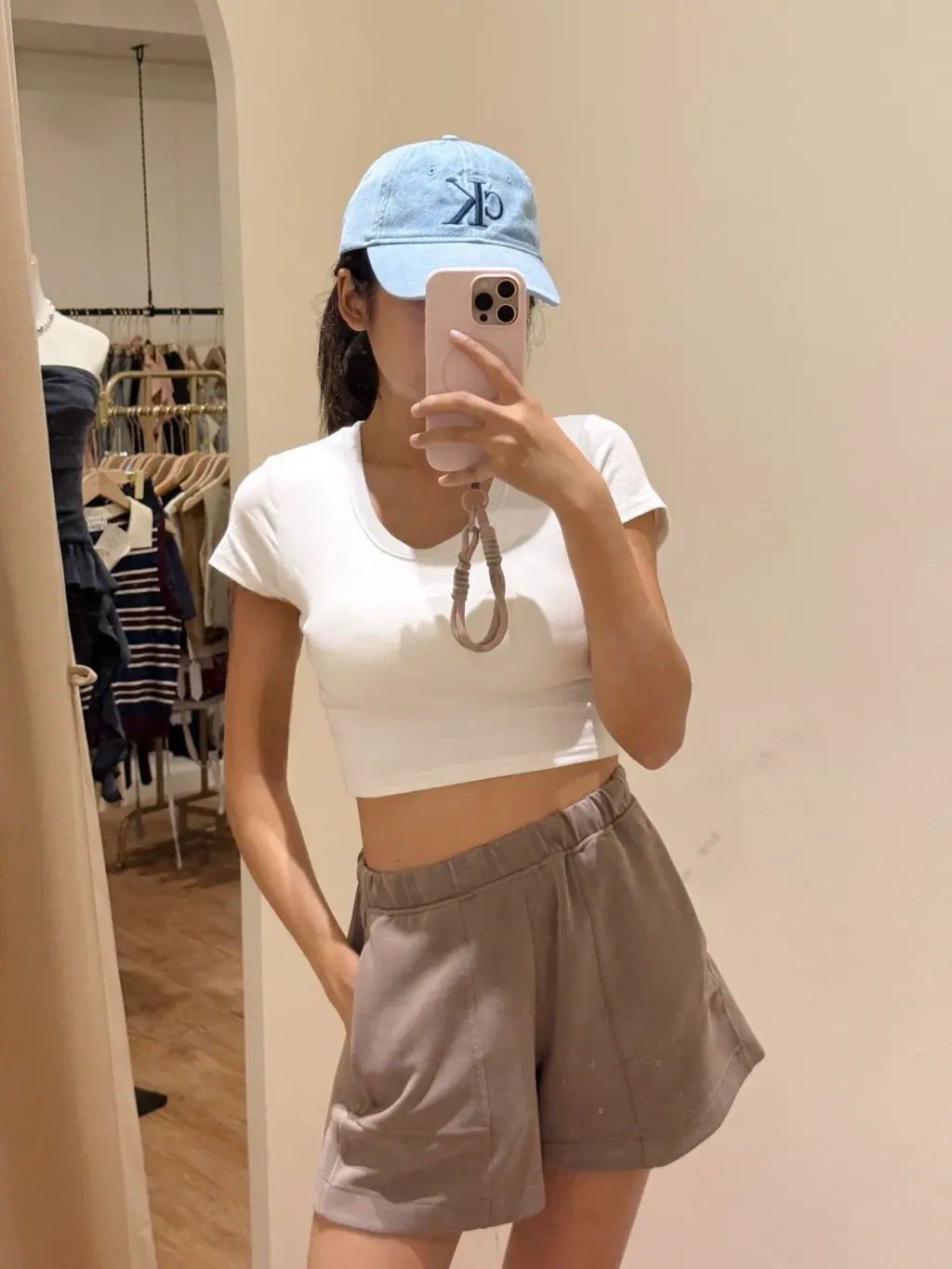 JuzBeauty_JuzBeautyMalaysia_JuzPretty_Authentic_Kbeauty_Malaysia_Skin_Care_Cosmetics_Jbeauty_Health_Care_korean_streetwear_US_Luxury_CALVIN KLEIN SP40616853 Baseball Cap In Denim 棒球帽3