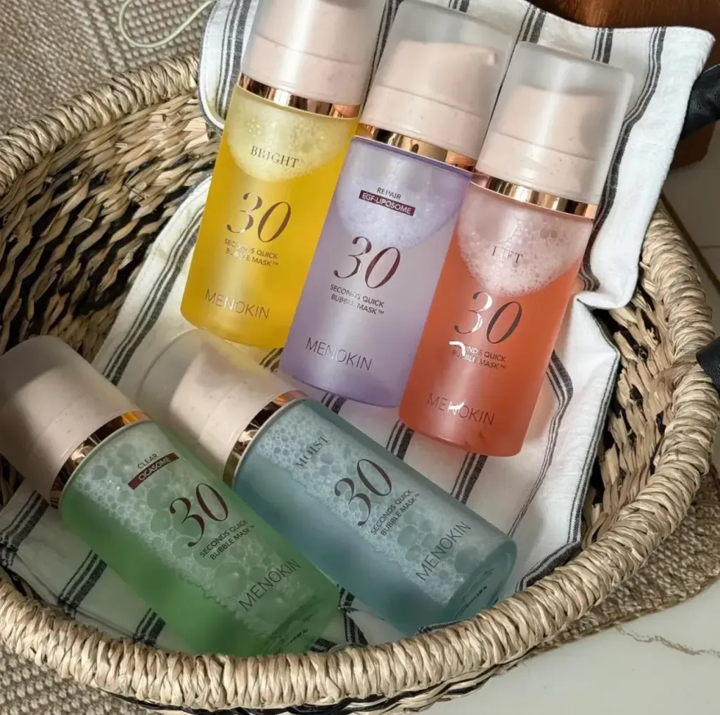 JuzBeauty-JuzBeautyMalaysia-JuzPretty-Authentic-Kbeauty-Malaysia-Skin-Care-Cosmetics-Jbeauty-Health-Care-korean-streetwear-MENOKIN 30 Seconds Quick Bubble Mask 30秒免洗泡泡面膜9