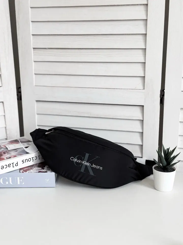 JuzBeauty_JuzBeautyMalaysia_JuzPretty_Authentic_Kbeauty_Malaysia_Skin_Care_Cosmetics_Jbeauty_Health_Care_korean_streetwear_US_Luxury_CALVIN KLEIN SP40603813 Nylon Belt Bag In Black 胸包3