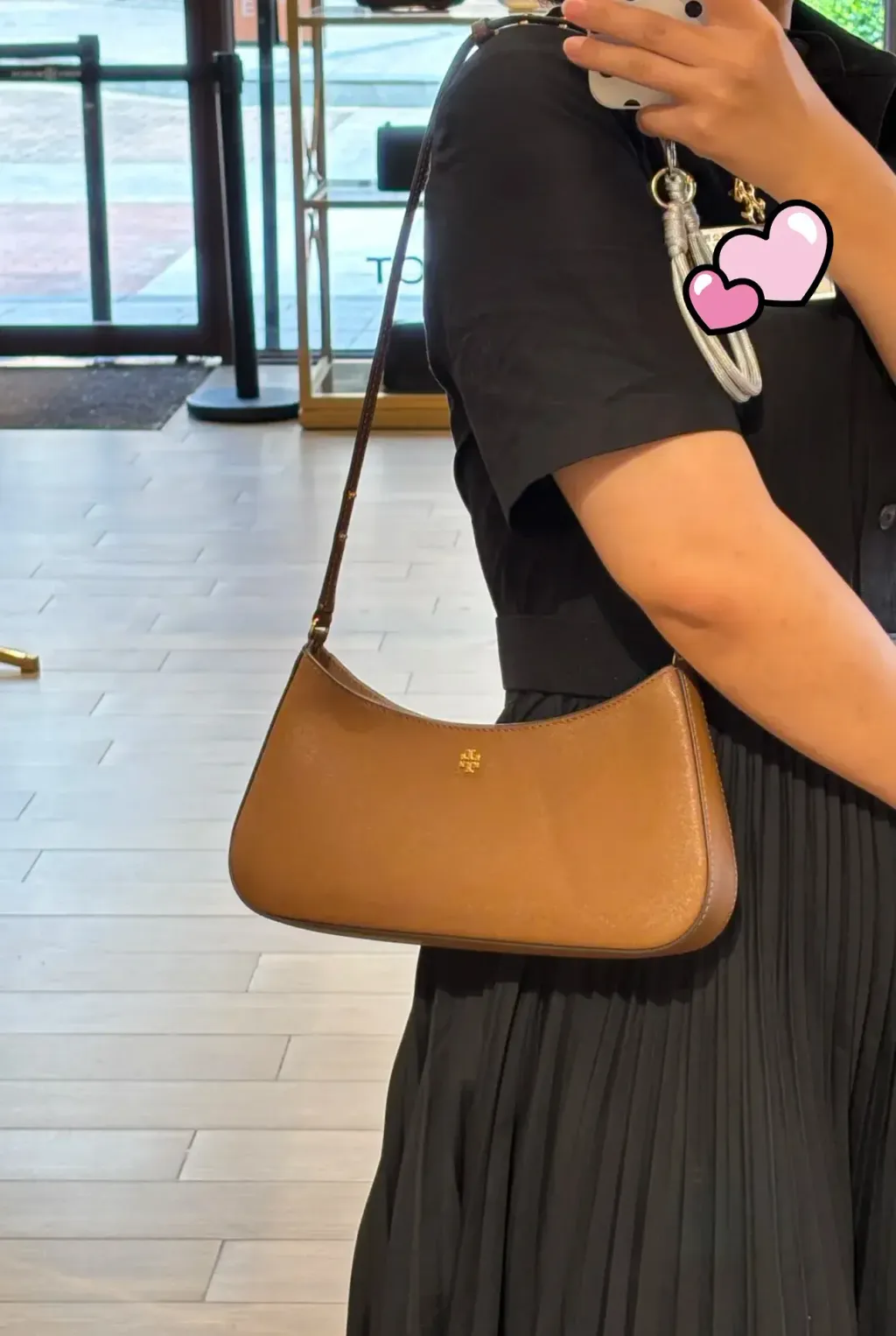 JuzBeauty_JuzBeautyMalaysia_JuzPretty_Authentic_Kbeauty_Malaysia_Skin_Care_Cosmetics_Jbeauty_Health_Care_korean_streetwear_US_Luxury_TORY BURCH 171577 Emerson Shoulder Bag In Moose 腋下包9