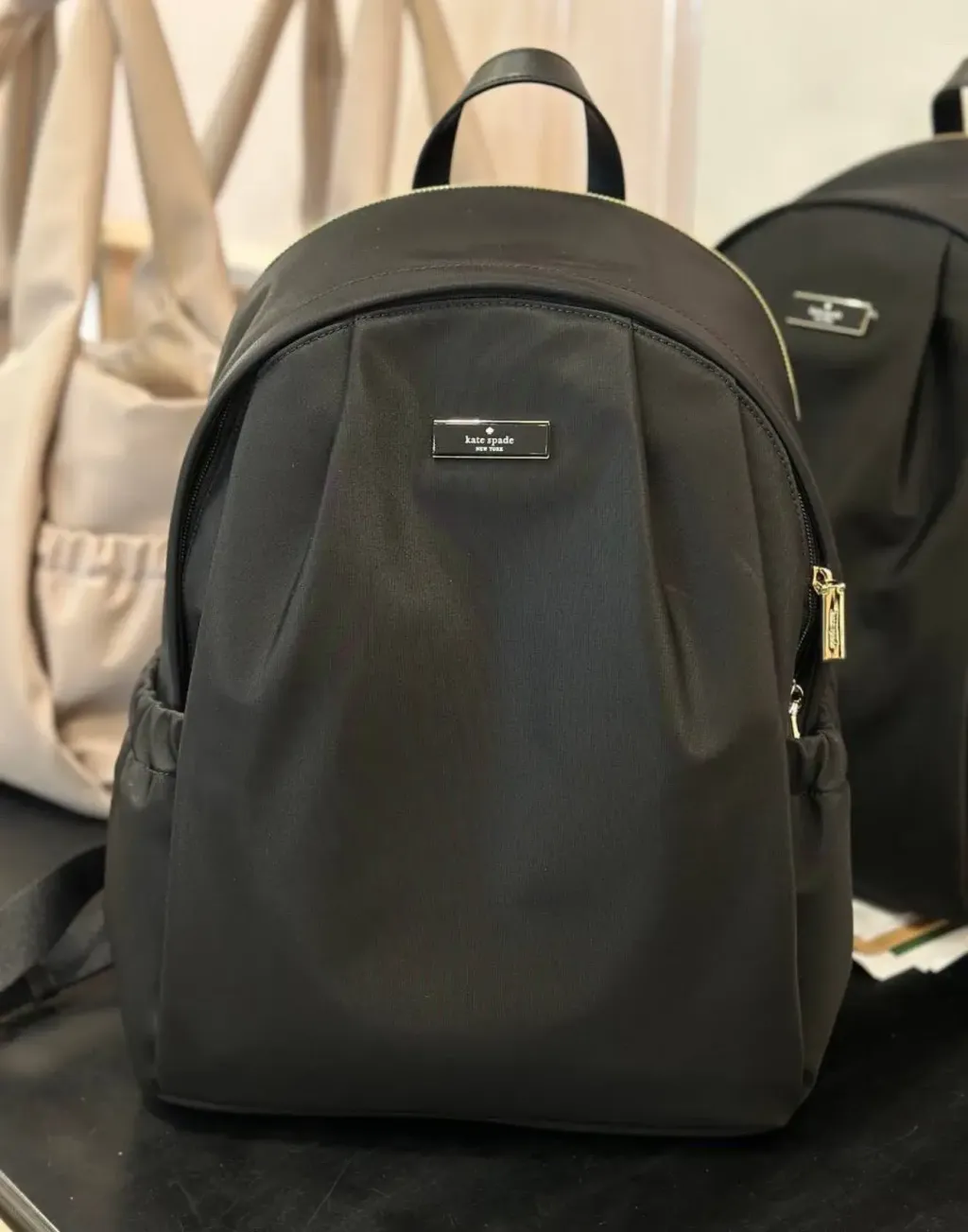 JuzBeauty_JuzBeautyMalaysia_JuzPretty_Authentic_Kbeauty_Malaysia_Skin_Care_Cosmetics_Jbeauty_Health_Care_korean_streetwear_US_Luxury_KATE SPADE KL962 Carter Nylon Large Backpack In Black 背包10