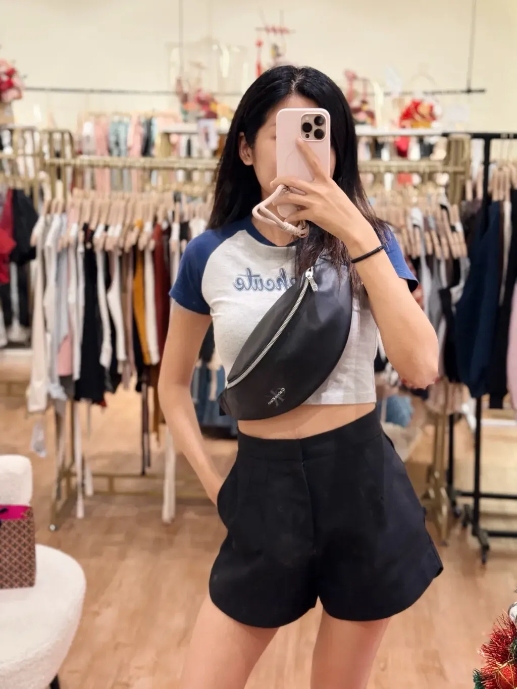 JuzBeauty_JuzBeautyMalaysia_JuzPretty_Authentic_Kbeauty_Malaysia_Skin_Care_Cosmetics_Jbeauty_Health_Care_korean_streetwear_US_Luxury_CALVIN KLEIN SP40616996 PU Belt Bag In Black 男款胸包1