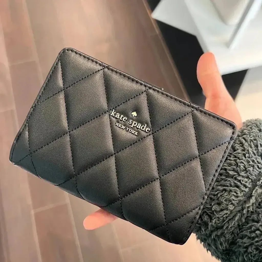 JuzBeauty_JuzBeautyMalaysia_JuzPretty_Authentic_Kbeauty_Malaysia_Skin_Care_Cosmetics_Jbeauty_Health_Care_korean_streetwear_US_Luxury_KATE SPADE K6147 Gemma Small Slim Card Holder Bing Cherry In Cream Multi 女款卡包2