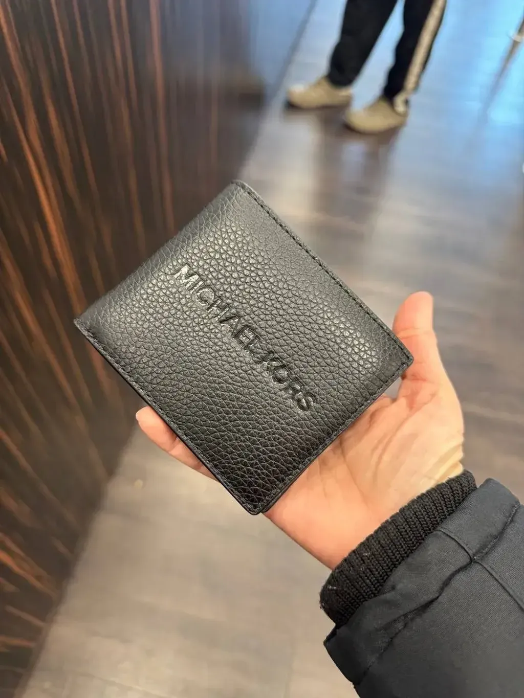 JuzBeauty_JuzBeautyMalaysia_JuzPretty_Authentic_Kbeauty_Malaysia_Skin_Care_Cosmetics_Jbeauty_Health_Care_korean_streetwear_US_Luxury_MICHAEL KORS 36S4LCOF3I Cooper Pebbled Leather Billfold Wallet With Coin Pouch In Black 男款钱包5