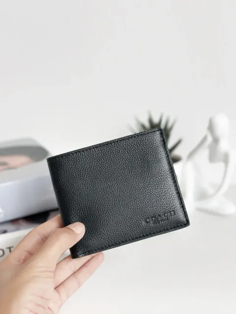 JuzBeauty_JuzBeautyMalaysia_JuzPretty_Authentic_Kbeauty_Malaysia_Skin_Care_Cosmetics_Jbeauty_Health_Care_korean_streetwear_US_Luxury_COACH F67630 ID Billfold Wallet In Black 男士钱包3