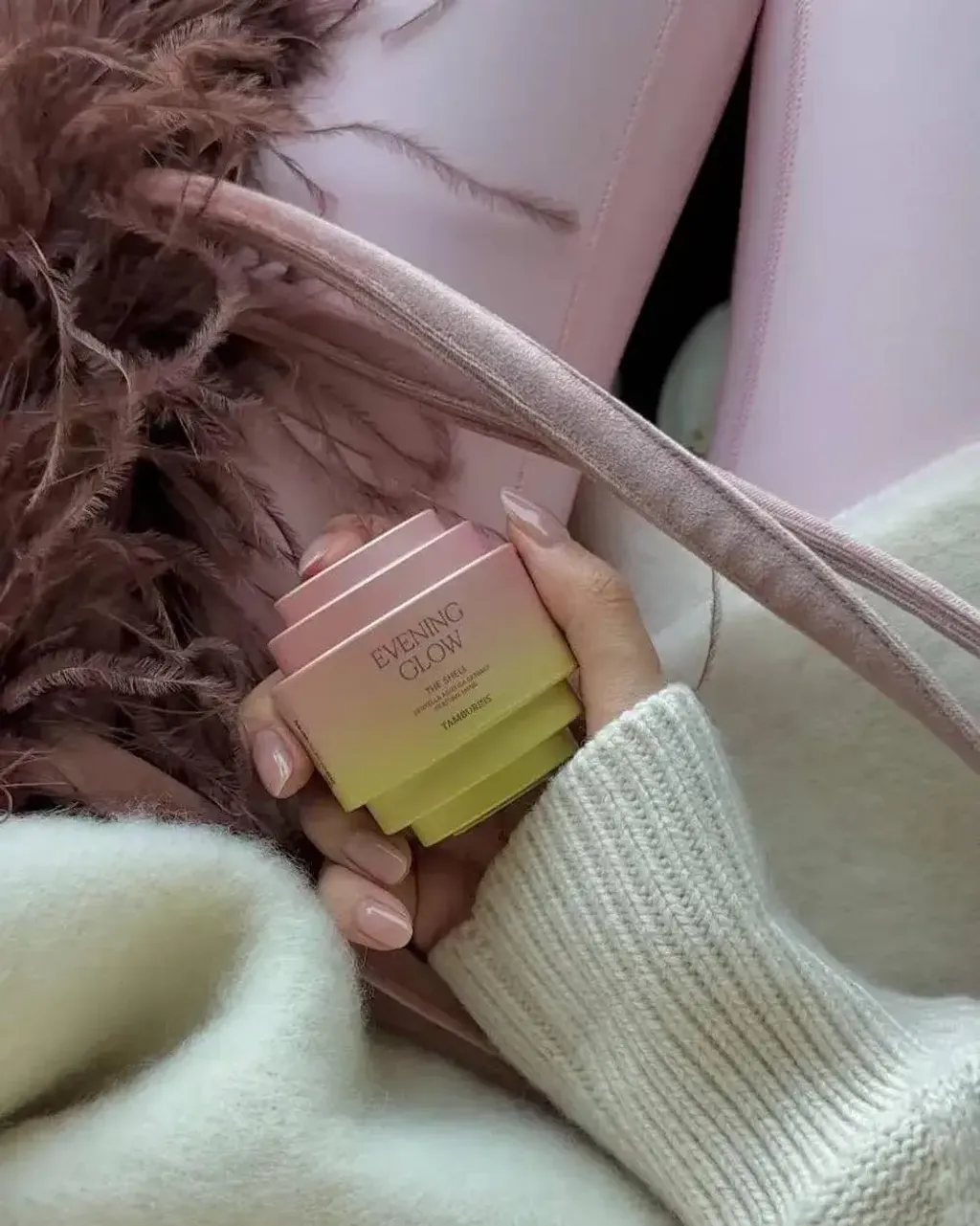 JuzBeauty_JuzBeautyMalaysia_JuzPretty_Authentic_Kbeauty_Malaysia_Skin_Care_Cosmetics_Jbeauty_Health_Care_korean_streetwear_TAMBURINS The Shell Perfume Hand Cream 贝壳香氛护手霜 EVENING GLOW 落日霞光2