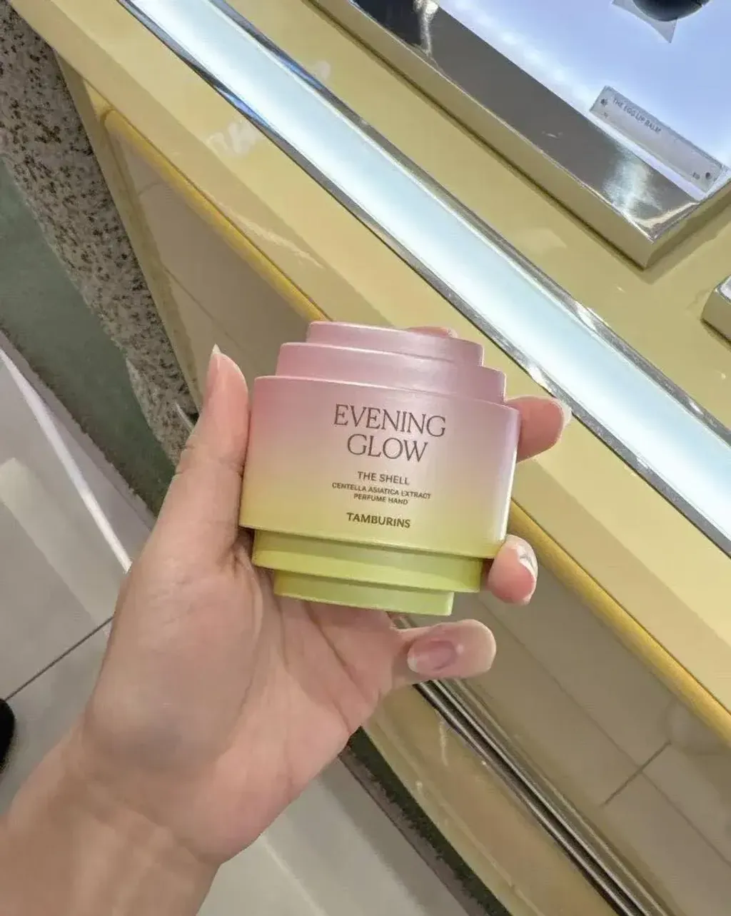 JuzBeauty_JuzBeautyMalaysia_JuzPretty_Authentic_Kbeauty_Malaysia_Skin_Care_Cosmetics_Jbeauty_Health_Care_korean_streetwear_TAMBURINS The Shell Perfume Hand Cream 贝壳香氛护手霜 EVENING GLOW 落日霞光1