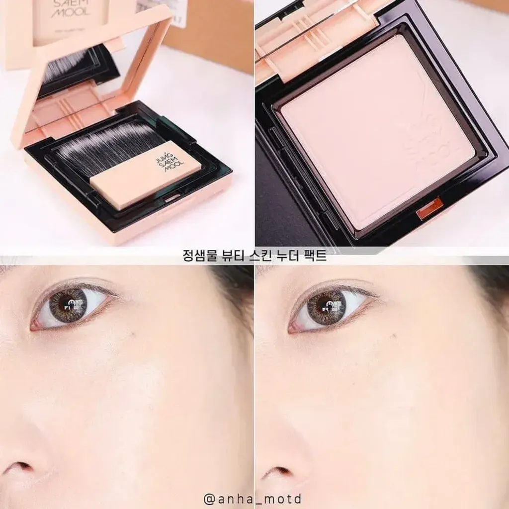 JuzBeauty_JuzBeautyMalaysia_JuzPretty_Authentic_Kbeauty_Malaysia_Skin_Care_Cosmetics_K-beauty_Health_Care_korean_streetwear_JUNGSAEMMOOL Skin Nuder Pact  裸肤柔光定妆粉饼10