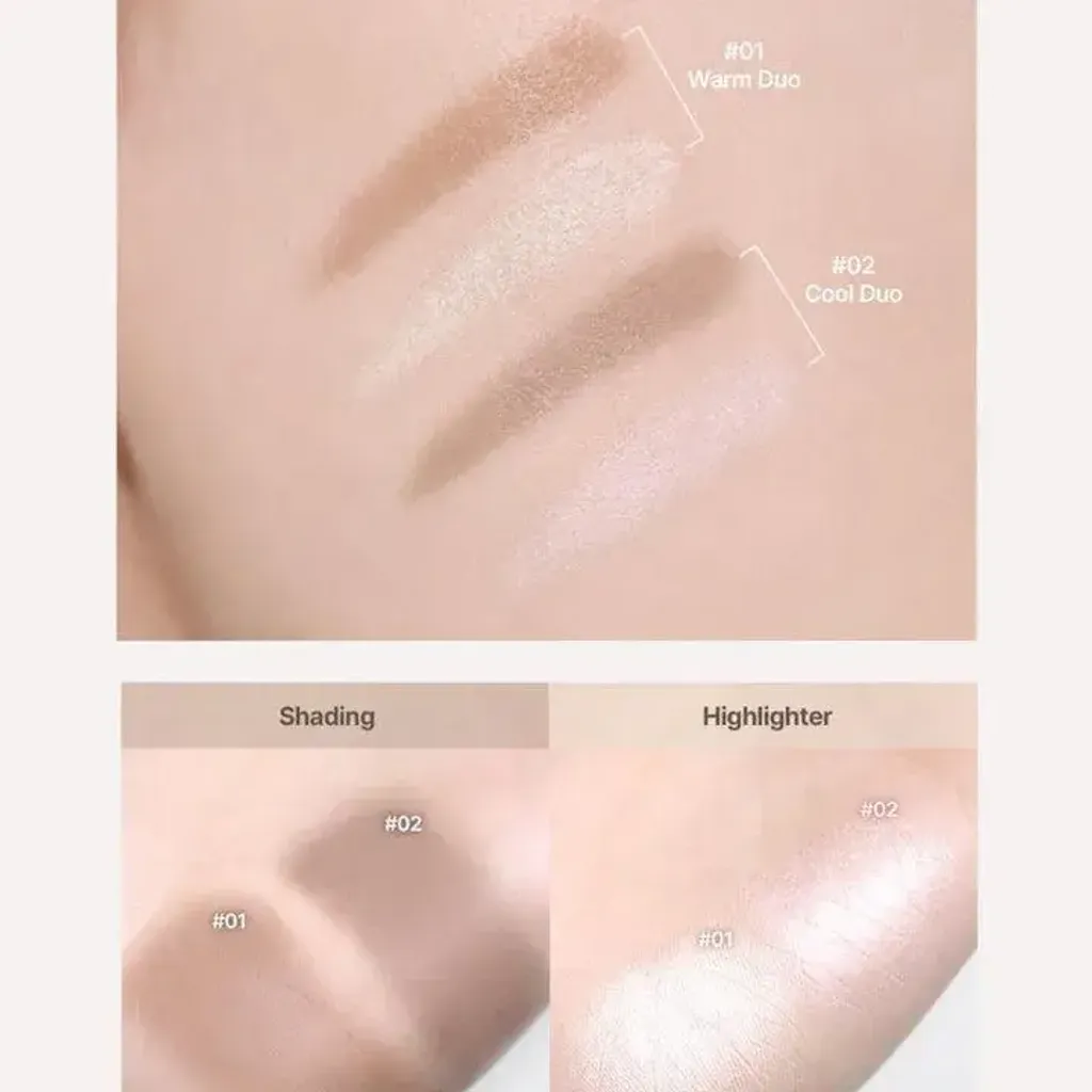 JuzBeauty_JuzBeautyMalaysia_JuzPretty_Authentic_Kbeauty_Malaysia_Skin_Care_Cosmetics_K-beauty_Health_Care_korean_streetwear_too cool for school Art Class Dual Contour Stick 高光提亮 阴影 2合1 修容笔3