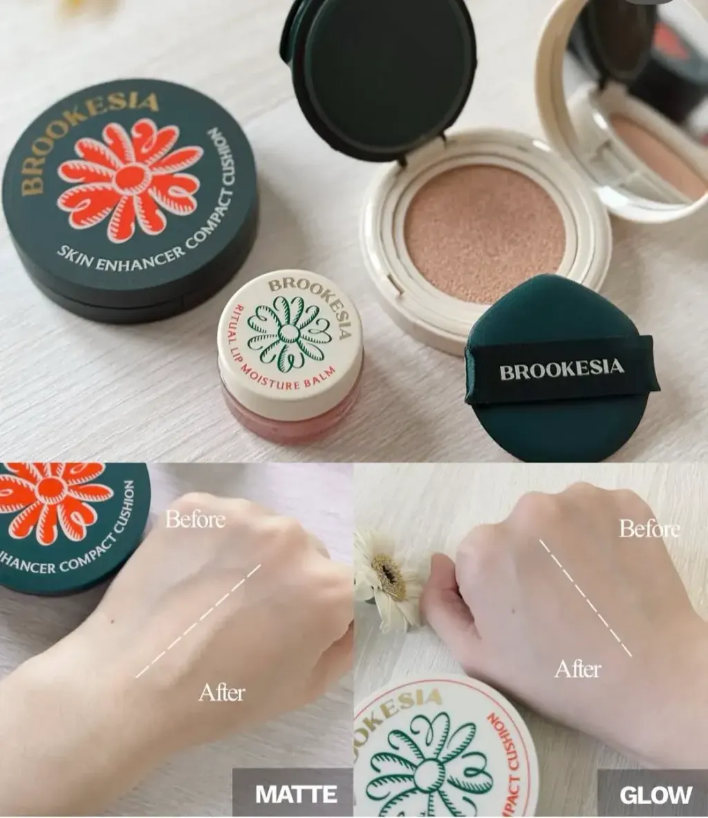 JuzBeauty_JuzBeautyMalaysia_JuzPretty_Authentic_Kbeauty_Malaysia_Skin_Care_Cosmetics_K-beauty_Health_Care_korean_streetwear_BROOKESIA Skin Enhancer Compact Cushion Matte 纯素雾面气垫粉饼 14